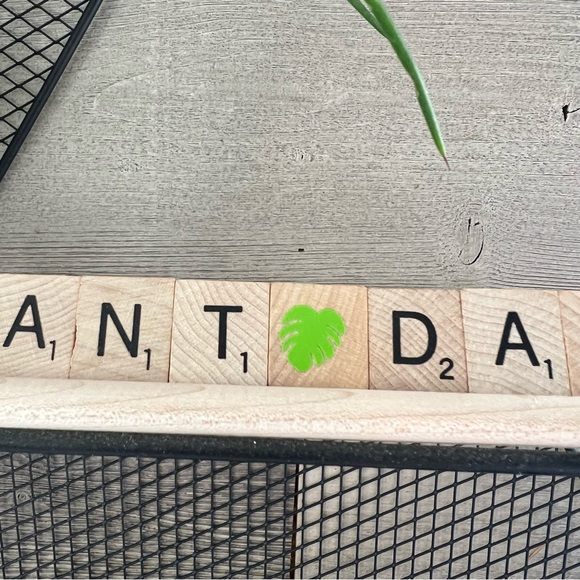 Plant dad Scrabble gift - Picture 3 of 3